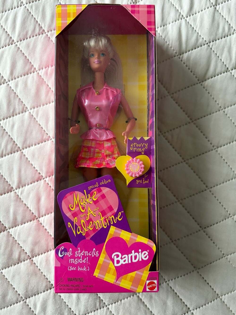 1998 Mattel Make A Valentine Special Edition Barbie Doll